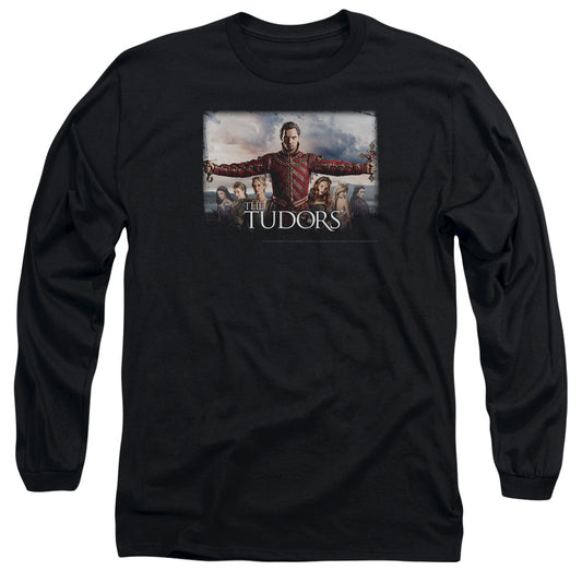 Tudors The Final Seduction Mens Long Sleeve Shirt Black Officially Licensed