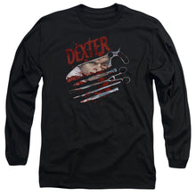 Load image into Gallery viewer, Dexter Blood Never Lies 2 Mens Long Sleeve Shirt Black Officially Licensed
