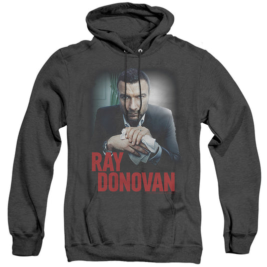 Ray Donovan Clean Hands Heather Mens Hoodie Black