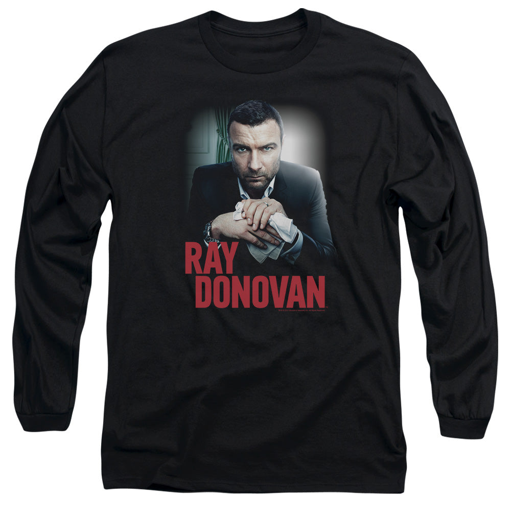 Ray Donovan Clean Hands Mens Long Sleeve Shirt Black Officially Licensed