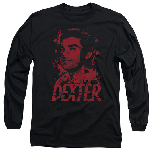 Dexter Born In Blood Mens Long Sleeve Shirt Black Officially Licensed