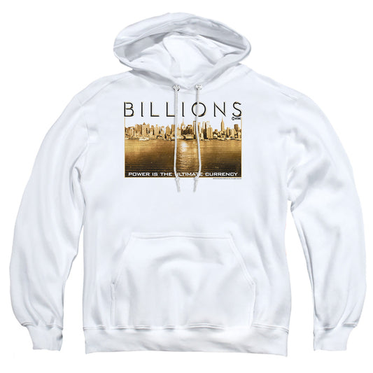 Billions Golden City Mens Hoodie White