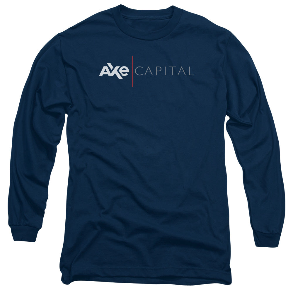 Billions Corporate Mens Long Sleeve Shirt Navy Officially Licensed