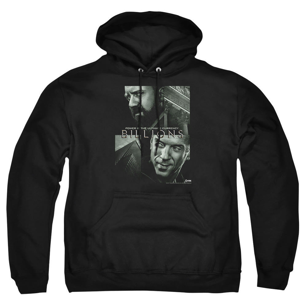 Billions Currency Poster Mens Hoodie Black