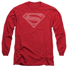 Load image into Gallery viewer, Dc Robin Logo Mens Long Sleeve Shirt Red Officially Licensed
