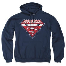 Load image into Gallery viewer, Superman Superman For President Mens Hoodie Navy
