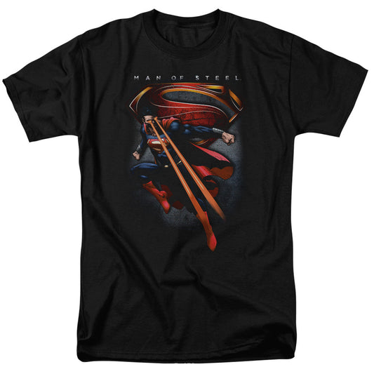 Man Of Steel Symbolic Superman Mens T Shirt Black