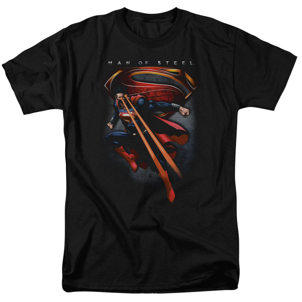 Man Of Steel Symbolic Superman Mens T Shirt Black