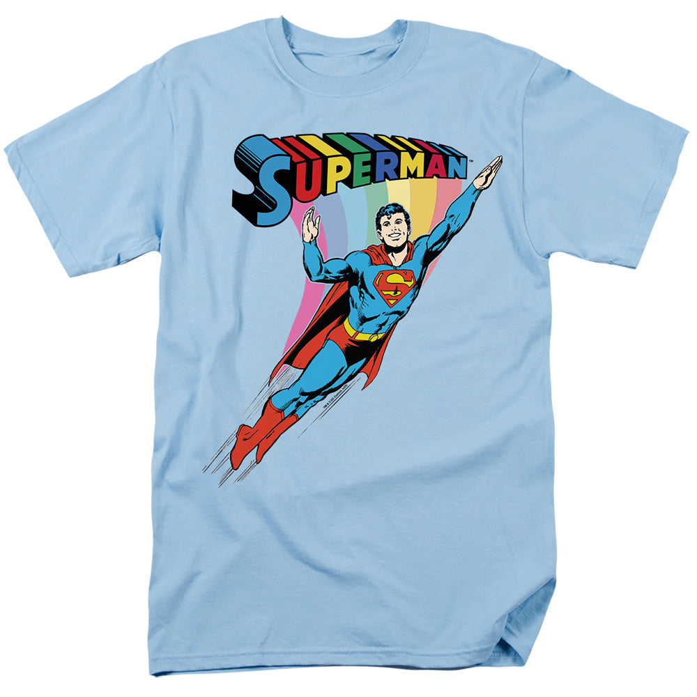 Dc Retro Colorful Pride Mens T Shirt White