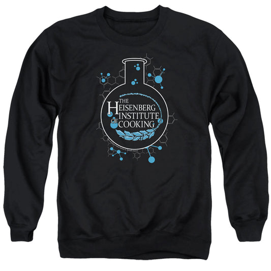 Breaking Bad Heisenberg Institute Of Cooking Mens Crewneck Sweatshirt Black Officially Licensed