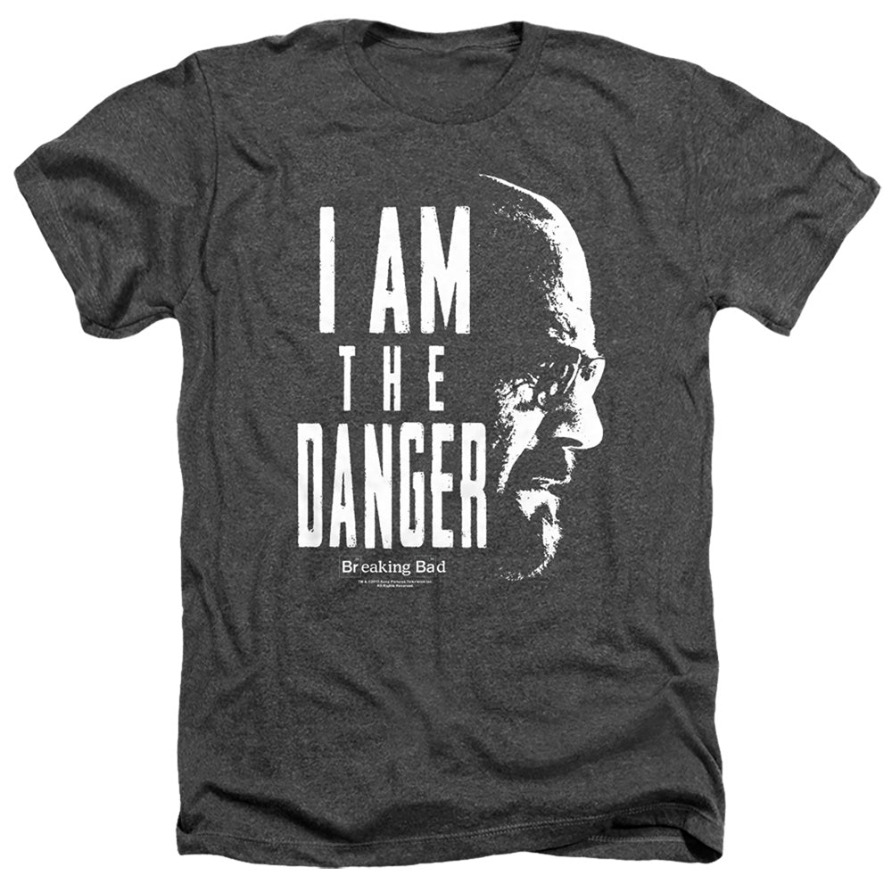 Breaking Bad The Danger Heather Mens T Shirt Black