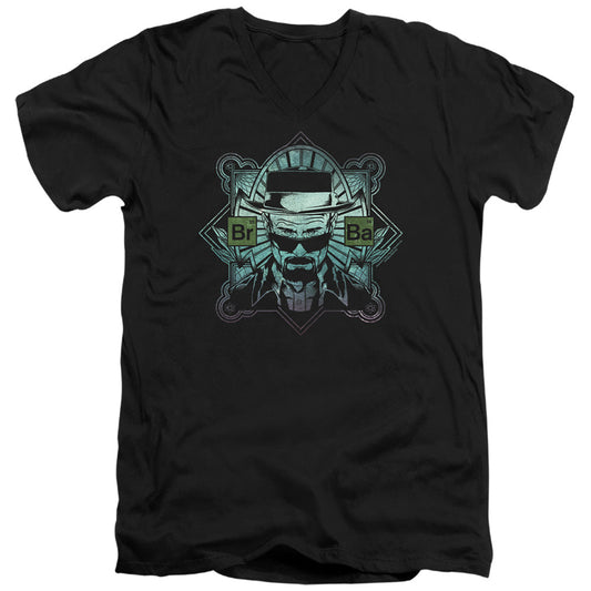 Breaking Bad The Man Mens Slim Fit V-Neck T Shirt Black