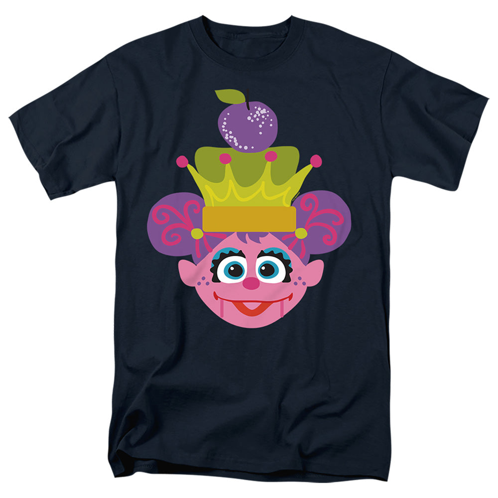 Sesame Street Christmas Nutcracker Abby Cadabby Mens T Shirt Silver