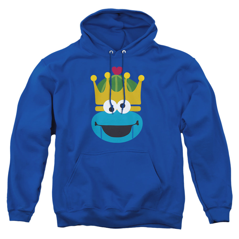 Sesame Street Christmas Nutcracker Cookie Monster Mens Hoodie Royal