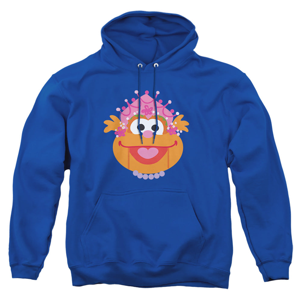 Sesame Street Christmas Nutcracker Zoey Mens Hoodie Royal