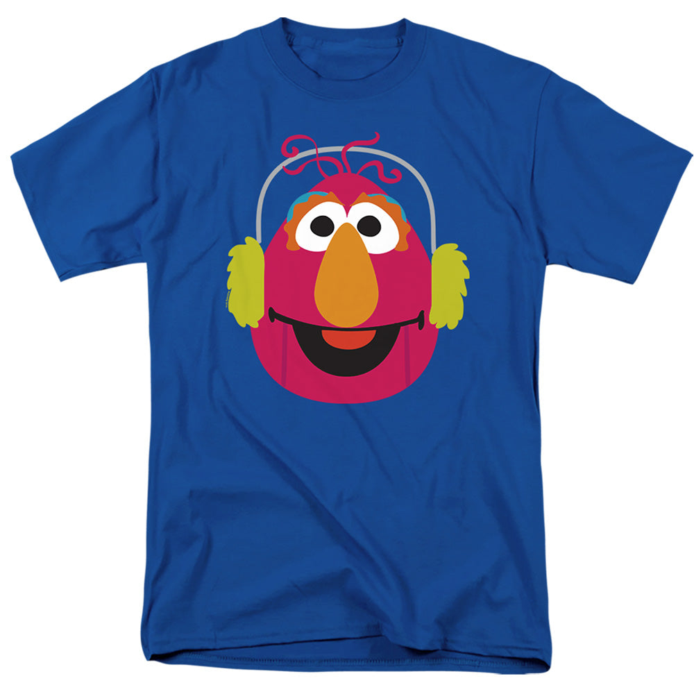 Sesame Street Christmas Nutcracker Telly Monster Mens T Shirt Purple