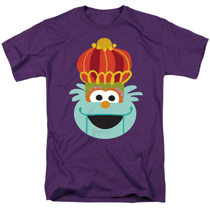 Sesame Street Christmas Nutcracker Rosita Mens T Shirt Purple