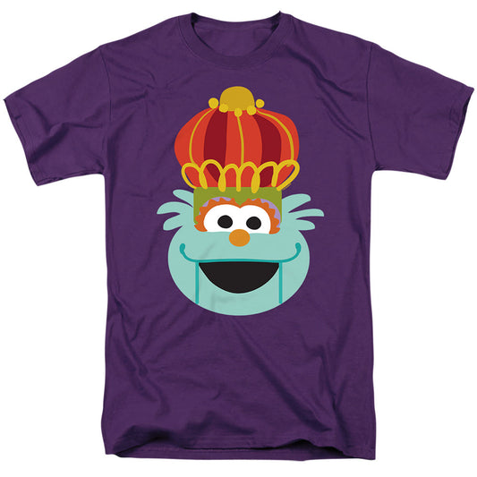 Sesame Street Christmas Nutcracker Rosita Mens T Shirt Purple