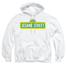 Load image into Gallery viewer, Sesame Street Logo Mens Hoodie White
