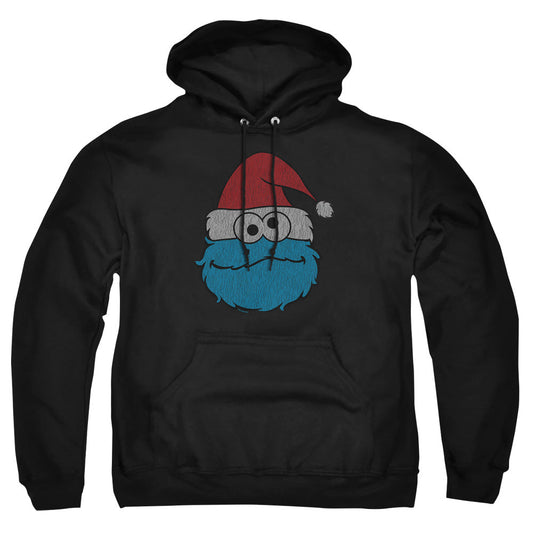 Sesame Street Cookie Monster Christmas Mens Hoodie Black