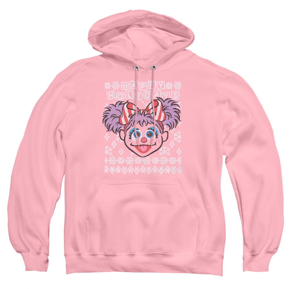 Sesame Street Abby Cadabby Ugly Christmas Mens Hoodie Pink