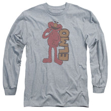 Load image into Gallery viewer, Sesame Street Vintage Elmo Mens Long Sleeve Shirt Athletic Heather Officially Licensed
