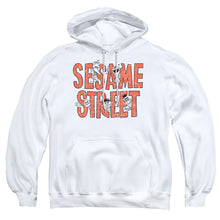 Load image into Gallery viewer, Sesame Street In Letters Mens Hoodie White
