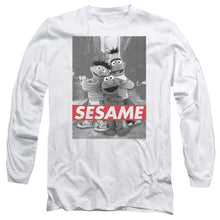 Load image into Gallery viewer, Sesame Street Sesame Mens Long Sleeve Shirt White Officially Licensed
