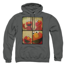 Load image into Gallery viewer, Sesame Street Photo Booth Elmo Mens Hoodie Charcoal
