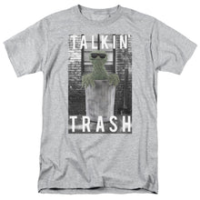 Load image into Gallery viewer, Sesame Street Talkin Trash Mens T Shirt Athletic Heather
