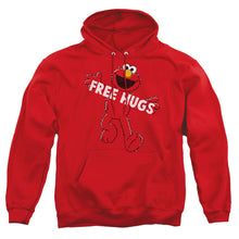 Load image into Gallery viewer, Sesame Street Free Hugs Mens Hoodie Red
