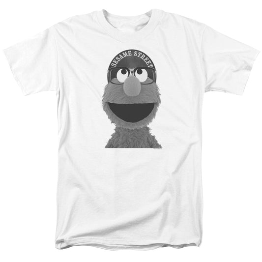 Sesame Street Elmo Lee Mens T Shirt White
