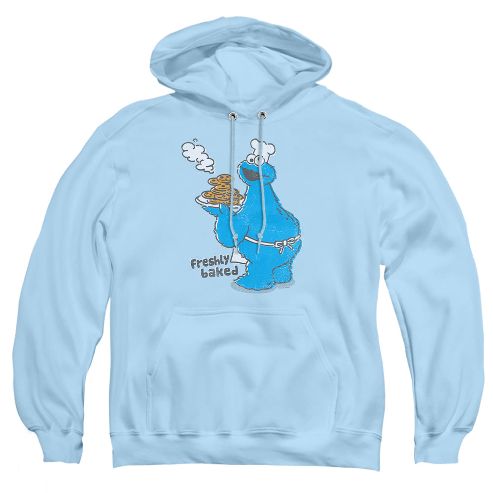 Sesame Street Freshly Baked Mens Hoodie Light Blue