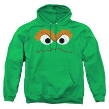 Load image into Gallery viewer, Sesame Street Oscar Face Mens Hoodie Kelly Green
