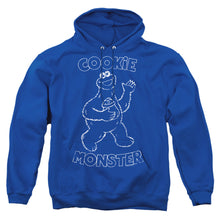 Load image into Gallery viewer, Sesame Street Simple Cookie Mens Hoodie Royal Blue
