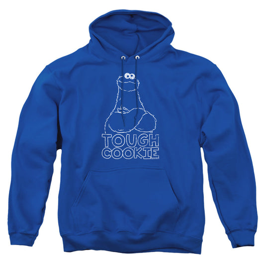 Sesame Street Touch Cookie Mens Hoodie Royal