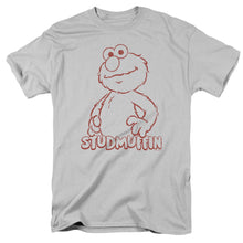 Load image into Gallery viewer, Sesame Street Studmuffin Mens T Shirt Silver
