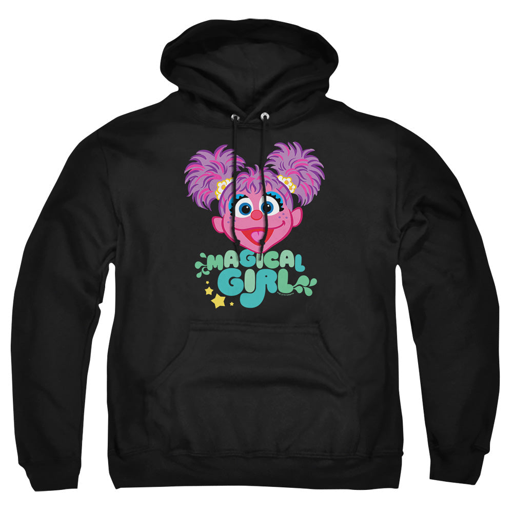 Sesame Street Magical Girl Abby Cadabby Mens Hoodie Black