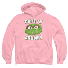 Load image into Gallery viewer, Sesame Street Cute N Grumpy Mens Hoodie Pink
