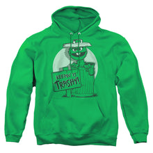 Load image into Gallery viewer, Sesame Street Keepin It Trashy Mens Hoodie Kelly Green
