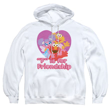 Load image into Gallery viewer, Sesame Street Friendship Mens Hoodie White
