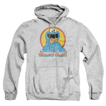 Load image into Gallery viewer, Sesame Street Cookie Monster Layers Mens Hoodie Athletic Heather
