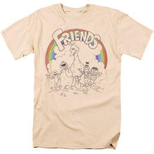 Load image into Gallery viewer, Sesame Street Friends Mens T Shirt Cream
