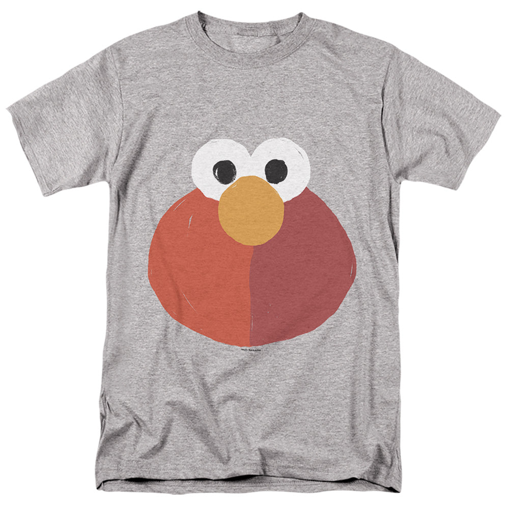 Sesame Street The Elmo Smile Mens T Shirt Athletic Heather