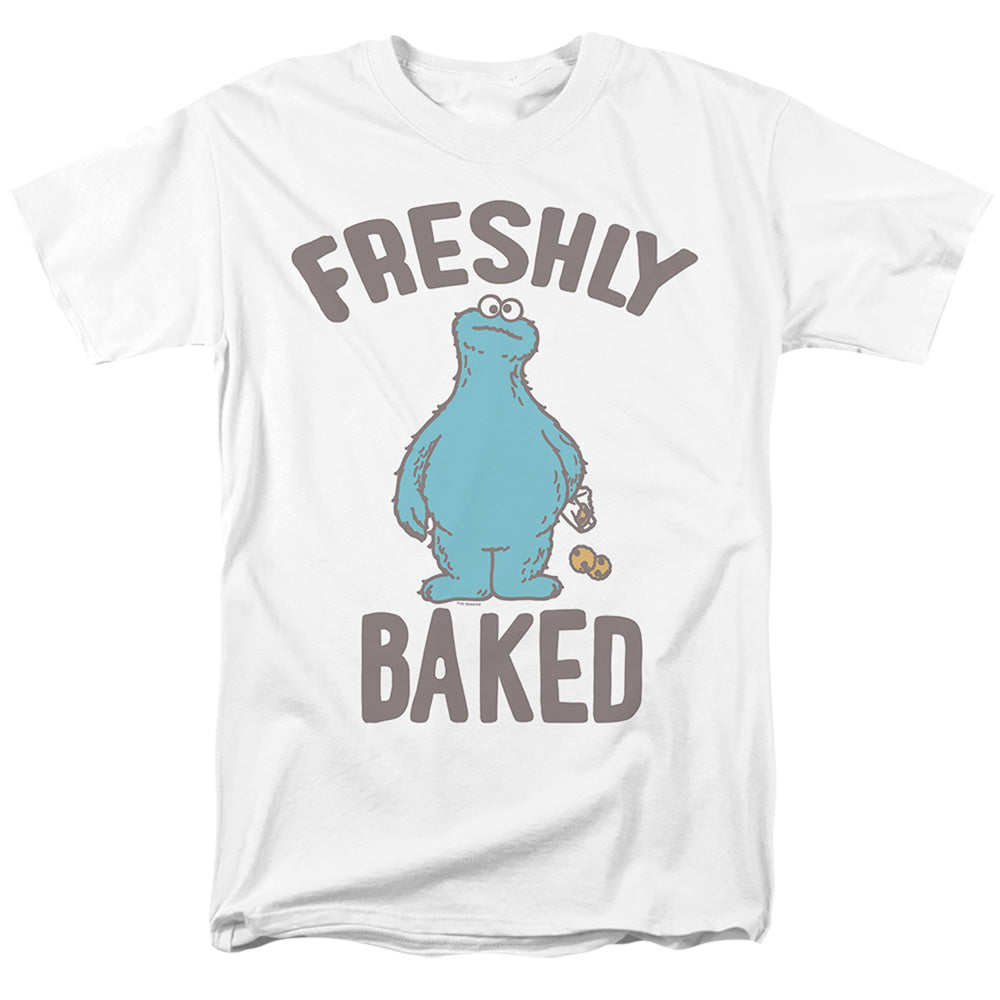 Sesame Street The Right Out The Oven Mens T Shirt Athletic Heather