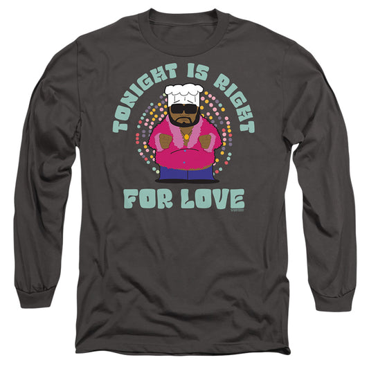 South Park Tonight Is Right Mens Long Sleeve Shirt Charcoal Officially Licensed