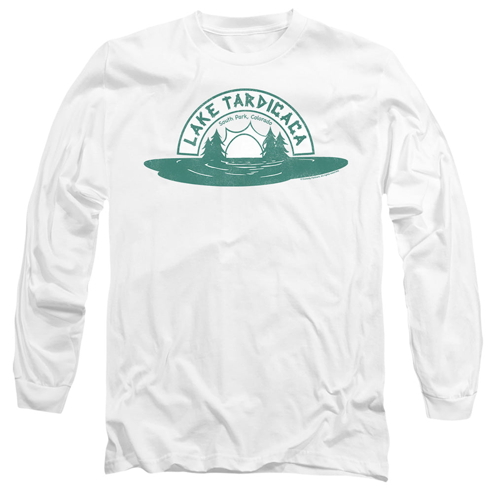 South Park Camp Counselor Mens Long Sleeve Shirt White Officially Licensed