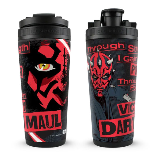 Star Wars Original Trilogy Darth Maul Power & Victory 4D Ice Shaker Cup Officially Licensed