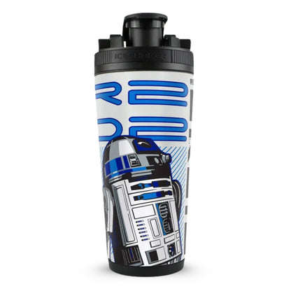 Star Wars Original Trilogy R2-D2 & C-3PO Dynamic Duo 4D Ice Shaker Cup Officially Licensed