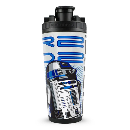 Star Wars Original Trilogy R2-D2 & C-3PO Dynamic Duo 4D Ice Shaker Cup Officially Licensed